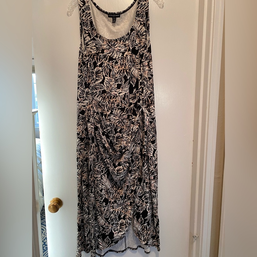 Dress, wraparound, spring summer style